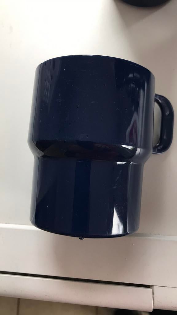 Coppia blauw  13 bekers, Overige materialen, Ophalen of Verzenden, Zo goed als nieuw, Overige stijlen