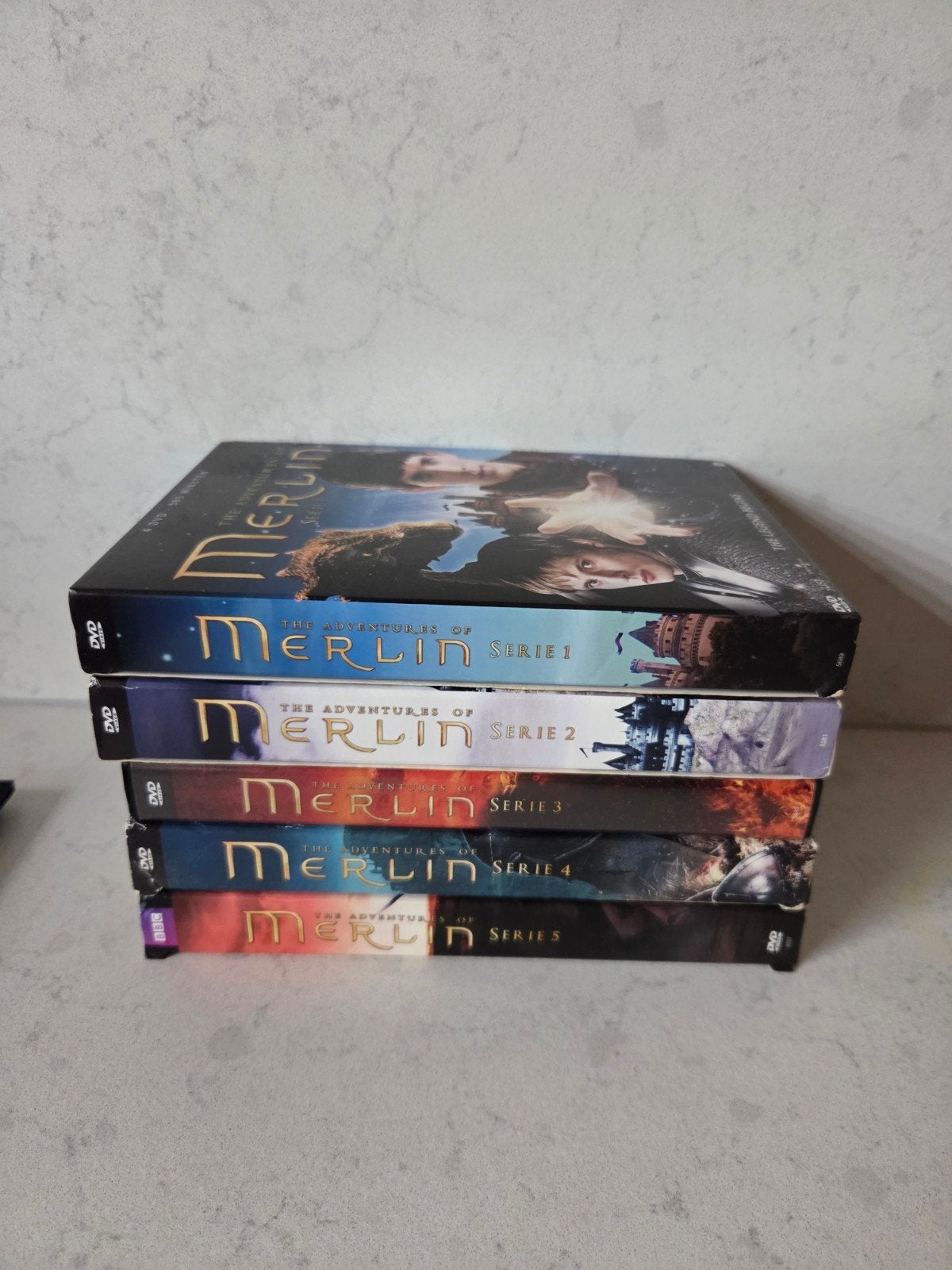 Merlin - Complete serie seizoen 1 tm 5, Cd's en Dvd's, Vanaf 12 jaar, Ophalen of Verzenden, Zo goed als nieuw, Drama