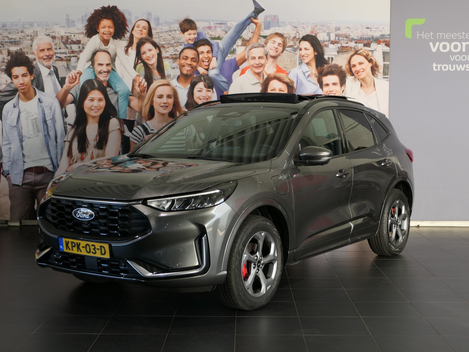 Ford Kuga 2.5 PHEV ST-Line X - Elektr. Panoramadak - 360 cam, Dealer onderhouden, 14 kWh, Gebruikt, 4 cilinders