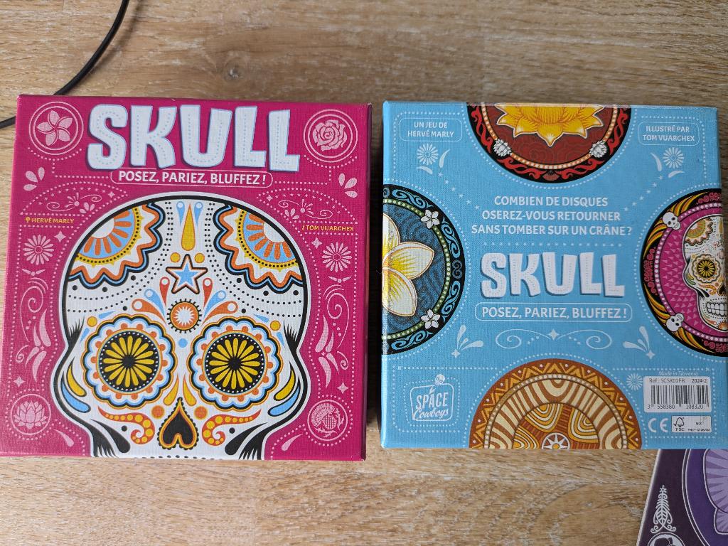 Skull, Vijf spelers of meer, Ophalen of Verzenden, Zo goed als nieuw, Space Cowboys