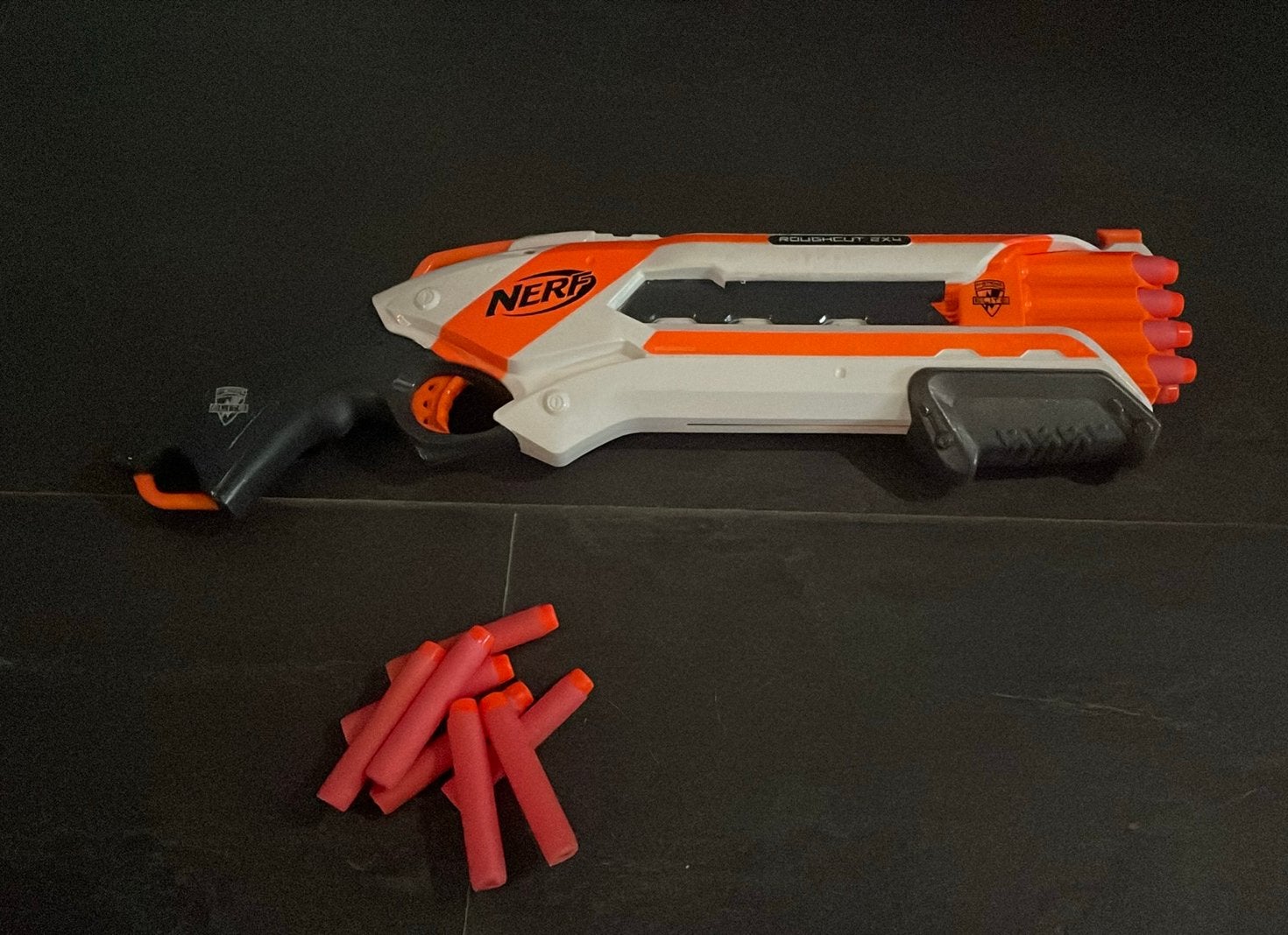 NERF N-Strike Elite Rough Cut 24, Ophalen of Verzenden, Gebruikt