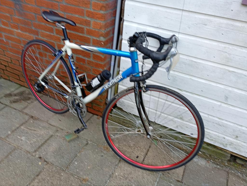 Decathlon racefiets, Fietsen en Brommers, Fietsen | Racefietsen, Ophalen of Verzenden, Gebruikt, Aluminium, Overige merken