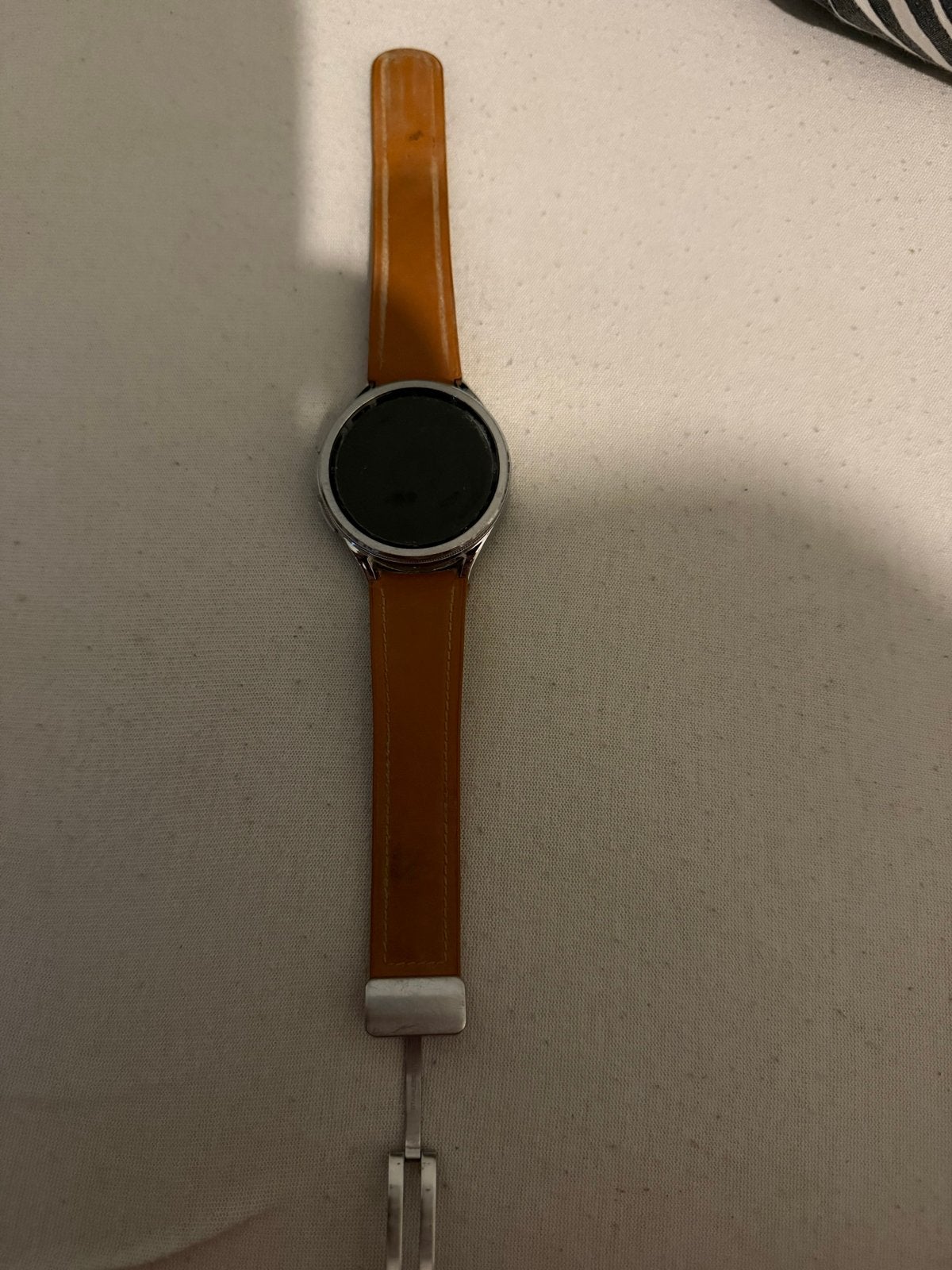 Samsung Galaxy Watch 6 Classic 47mm ruilen voor Apple Watch, Hartslag, Zwart, Ophalen of Verzenden, Zo goed als nieuw