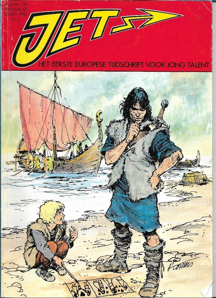 Jet - Strip maandblad nummer 3, Eén stripboek, Ophalen of Verzenden, Gelezen