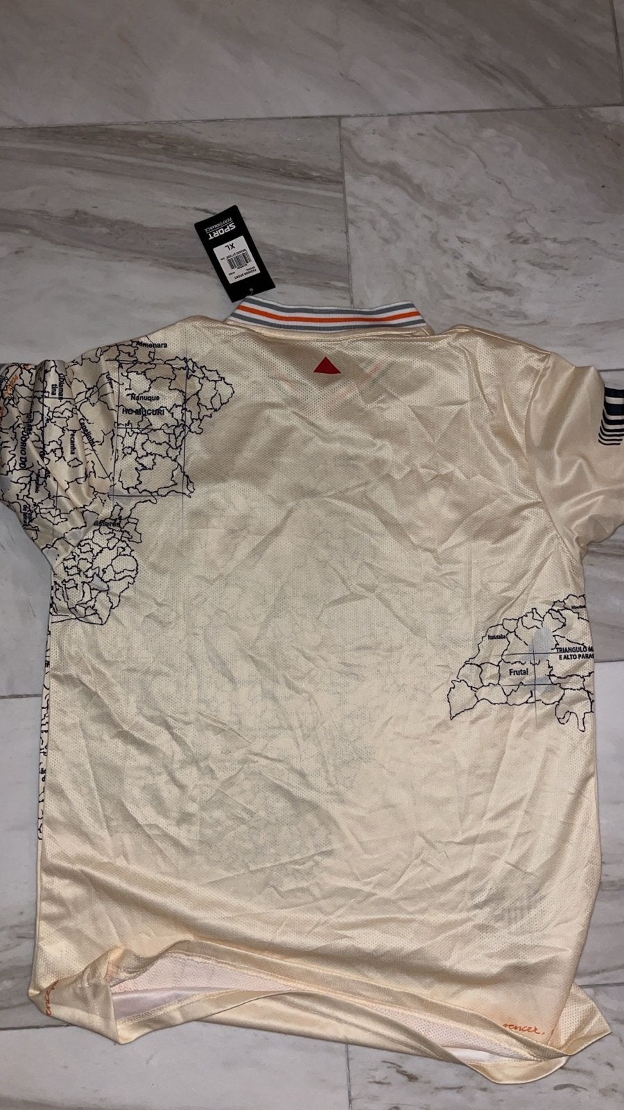 Atletico Mineiro 2023 Thuisshirt - Le Coq Sportif, Ophalen of Verzenden, Nieuw, Maat 56/58 (XL), Beige