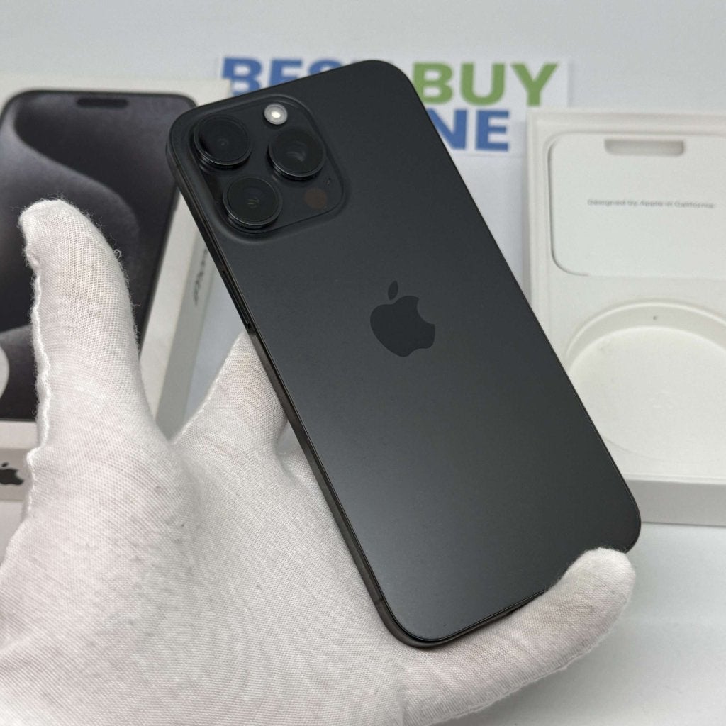 iPhone 15 Pro Max 512GB zwart /kras vrij scherm /89% batt /g, Telecommunicatie, Mobiele telefoons | Apple iPhone, 512 GB, 89 %
