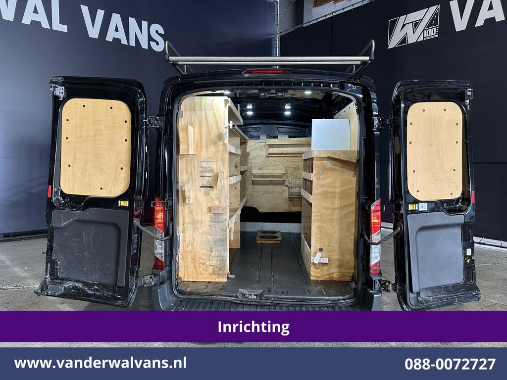 Ford Transit 2.0 TDCI 130pk L2H2 inrichting Euro6 Airco | Ca, Auto's, Bestelauto's, Voorwielaandrijving, Euro 6, 4 cilinders, 2540 kg