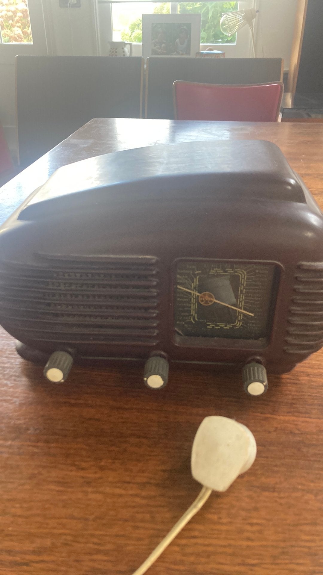 Vintage bakeliet tesla talisman radio, Ophalen of Verzenden