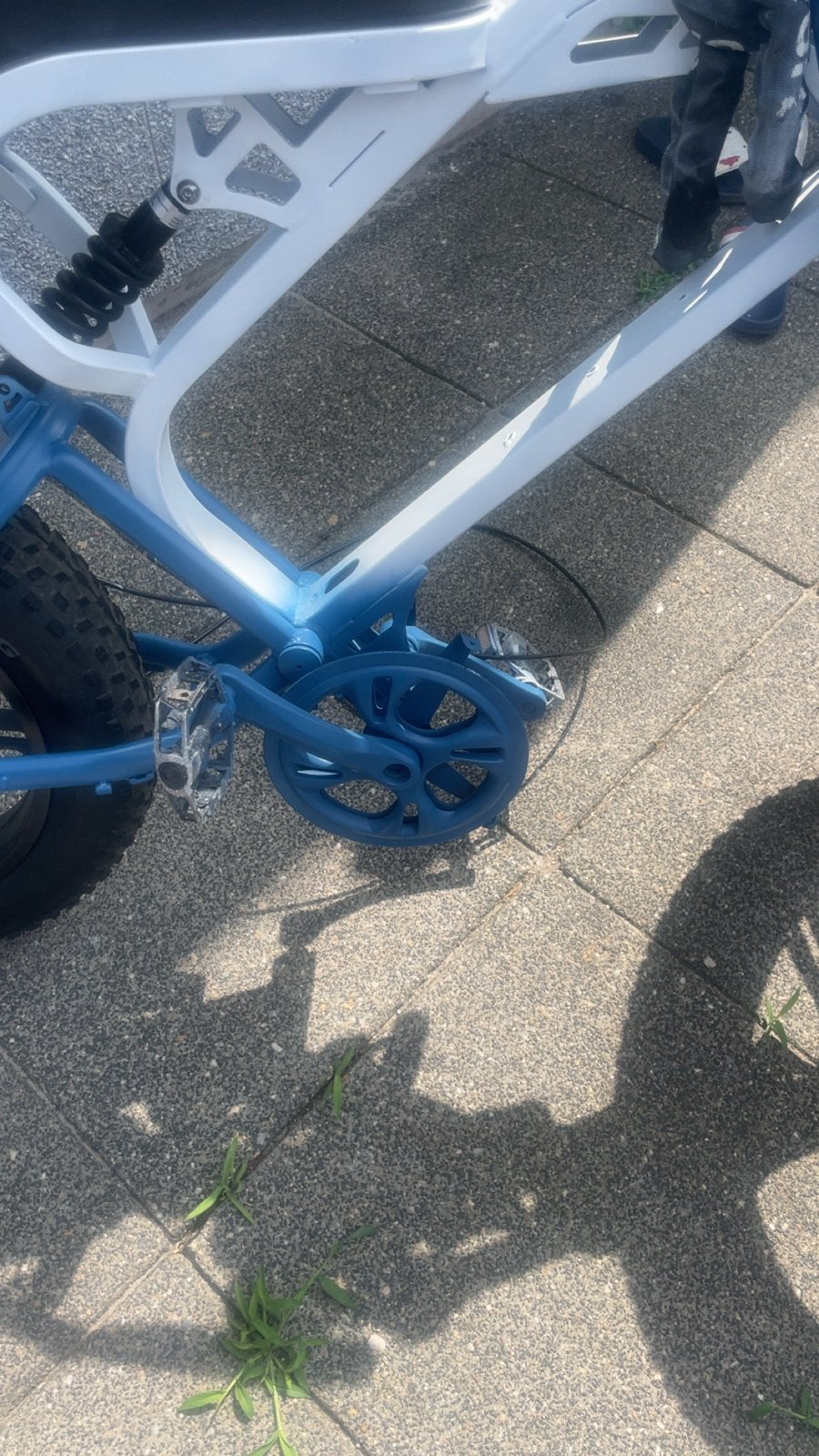 V20 Accu in zadel, zsm weg, Gebruikt, Staal, 20 tot 24 inch, Ophalen of Verzenden