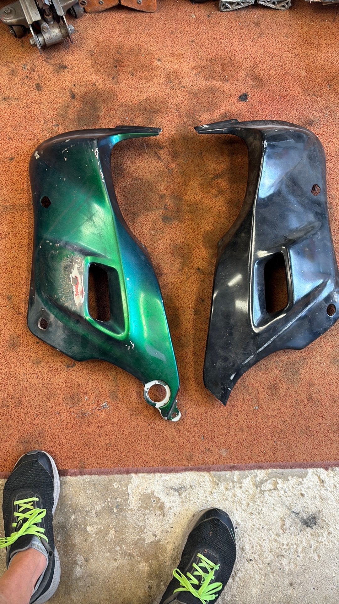 Honda nsr kuip, Ophalen