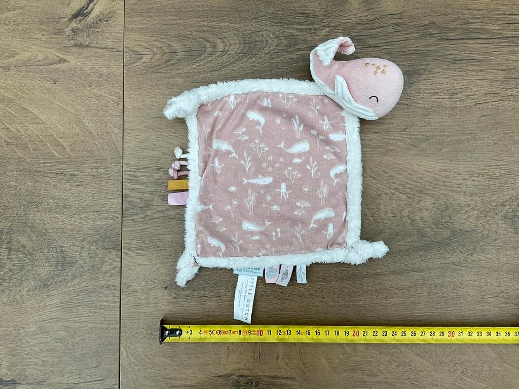 Nieuw zgan Little dutch walrus knuffeldoekje oudroze, Ophalen, Nieuw, Overige typen, Little Dutch