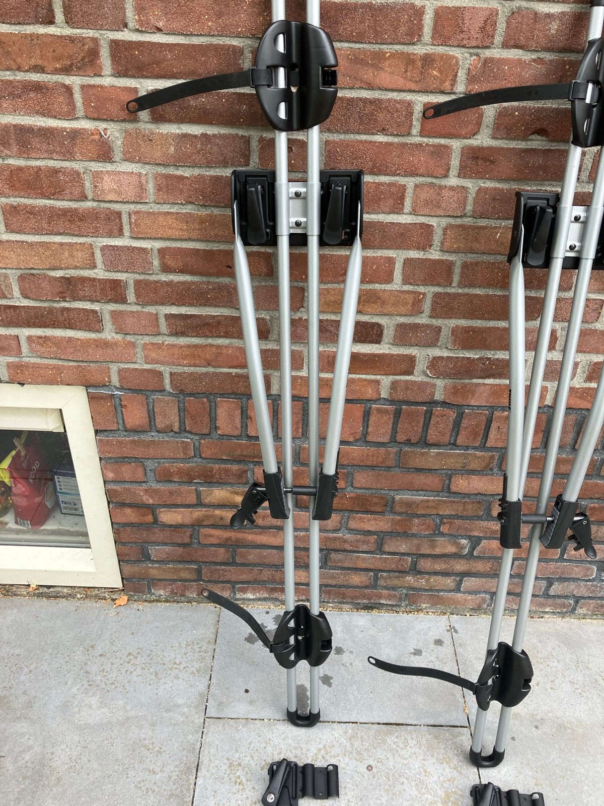 Thule Freeride 532 Fietsendrager voor Dakmontage (2 stuks), Auto diversen, Fietsendragers, Ophalen, 2 fietsen, Gebruikt, Dakdrager