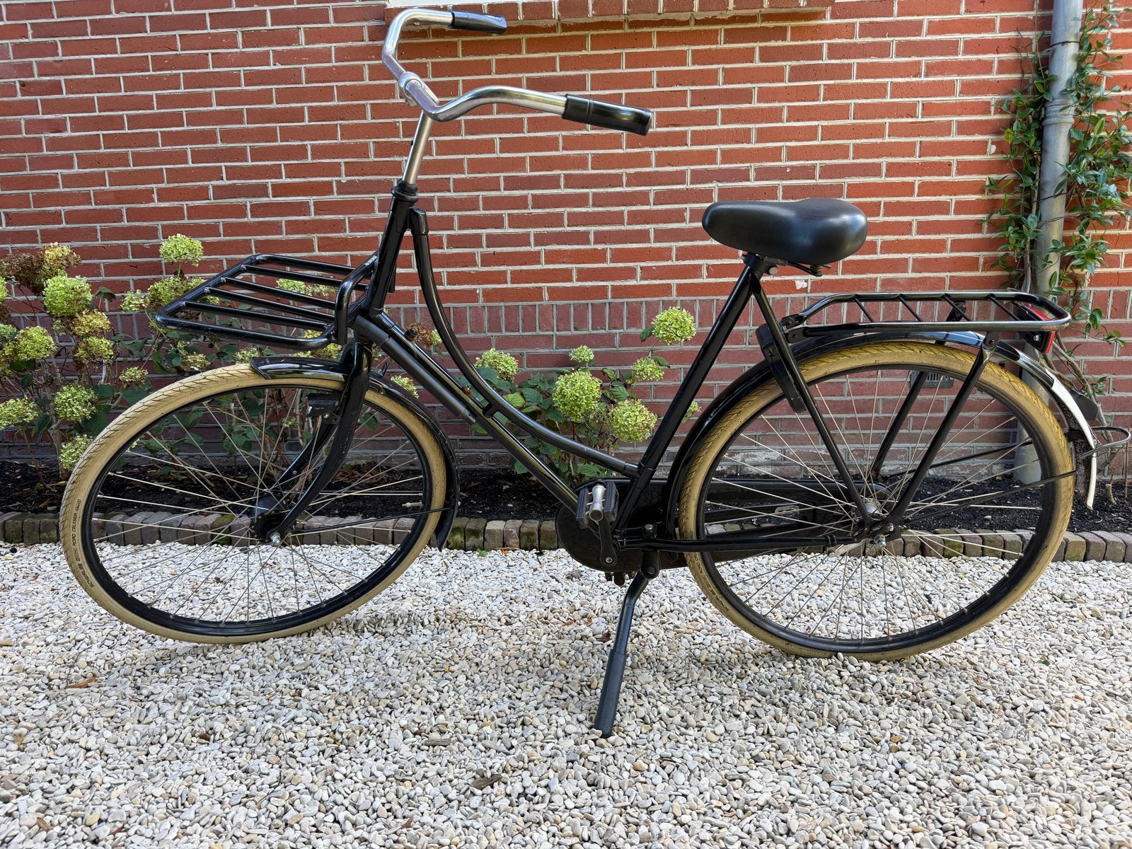 Azor Carolina R3D Omafiets Dames - Zwart, Fietsen en Brommers, 53 tot 56 cm, Ophalen, Gebruikt, Terugtraprem