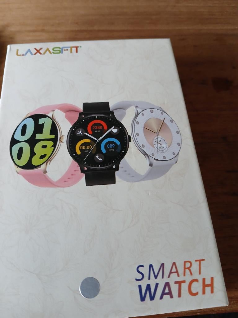 Smartwatch, Sieraden, Tassen en Uiterlijk, Smartwatches, Nieuw, Waterdicht, Conditie, Grijs