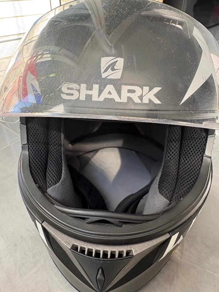 Shark helm, Fietsen en Brommers, Brommerhelmen, Ophalen, Gebruikt, Large, Shark