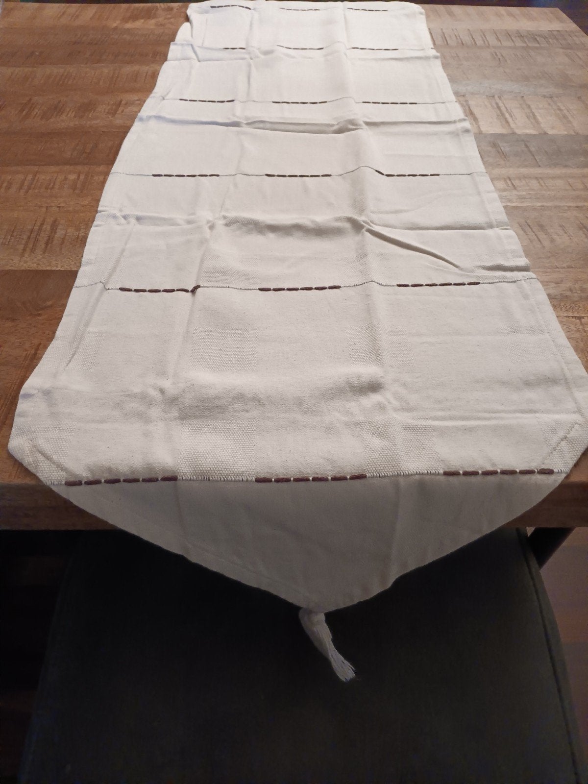 Tafelloper 170/40, Nieuw, Tafelloper, Beige, Rechthoek