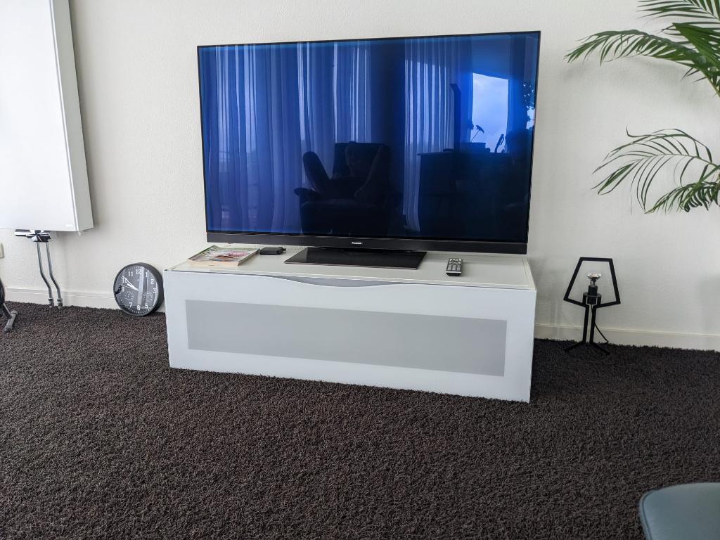 2 Munari witte kasten, Italiaans Design met verlichting, Ophalen, Gebruikt, Glas, Modern, Italiaans design
