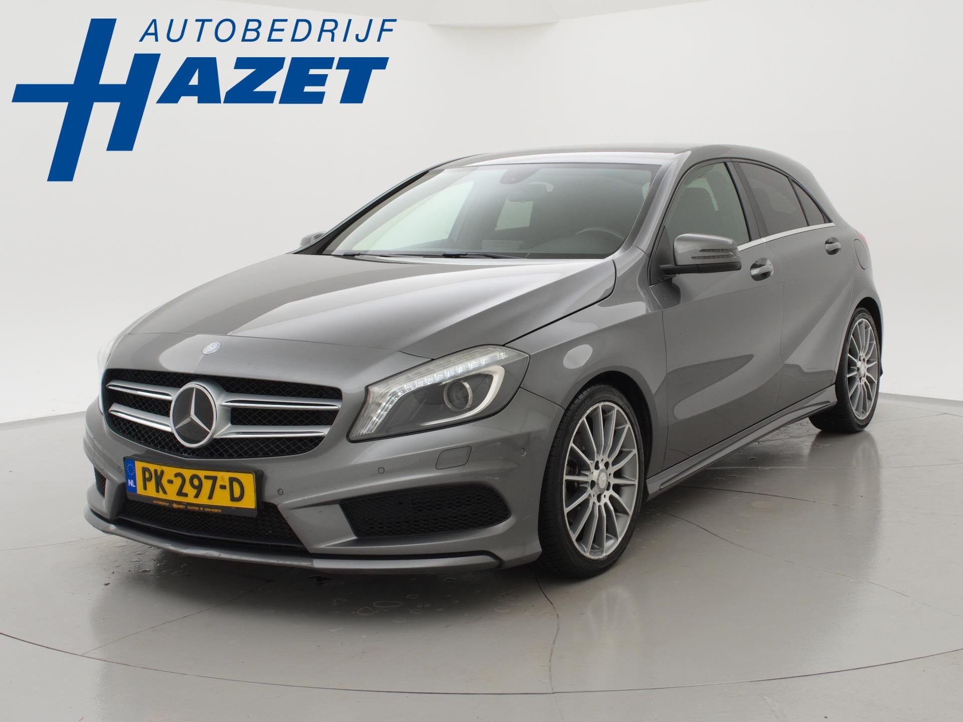 Mercedes-Benz A-klasse 200 157 PK AMG SPORT + LEDER/ALCANTAR, Voorwielaandrijving, Gebruikt, 1595 cc, Bedrijf