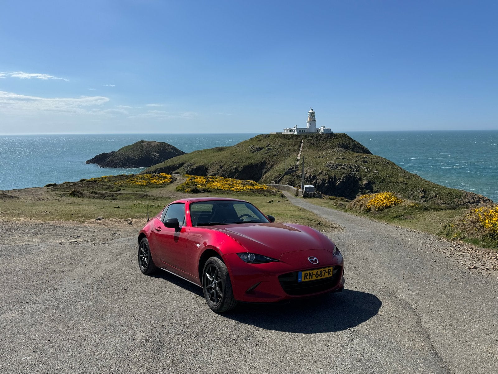 Mazda MX-5 RF 1.5 Skyactiv-g 131pk 2018 Rood, Auto's, Mazda, Achterwielaandrijving, 4 cilinders, Cabriolet, 990 kg