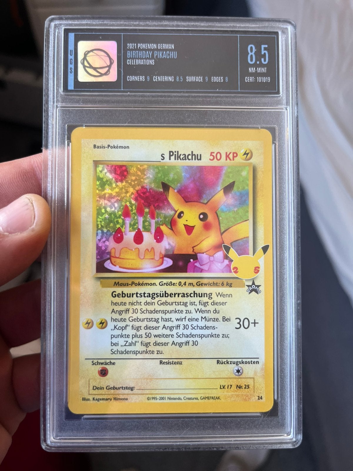 Pikachu Birthday celebrations, Ophalen of Verzenden, Zo goed als nieuw