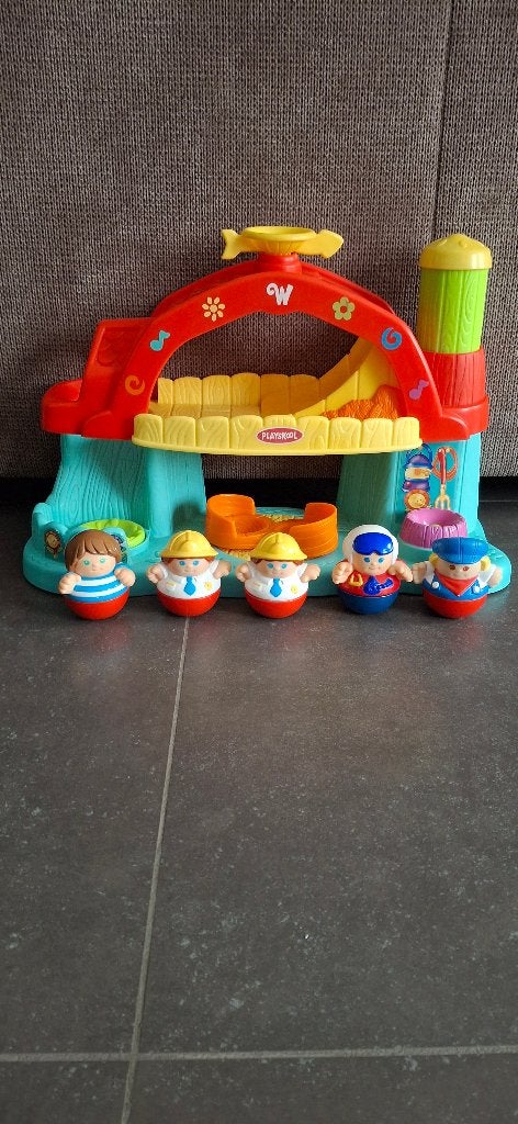 Playskool Weebles speelset met 5 figuren, Ophalen, Gebruikt, Overige typen, Met geluid