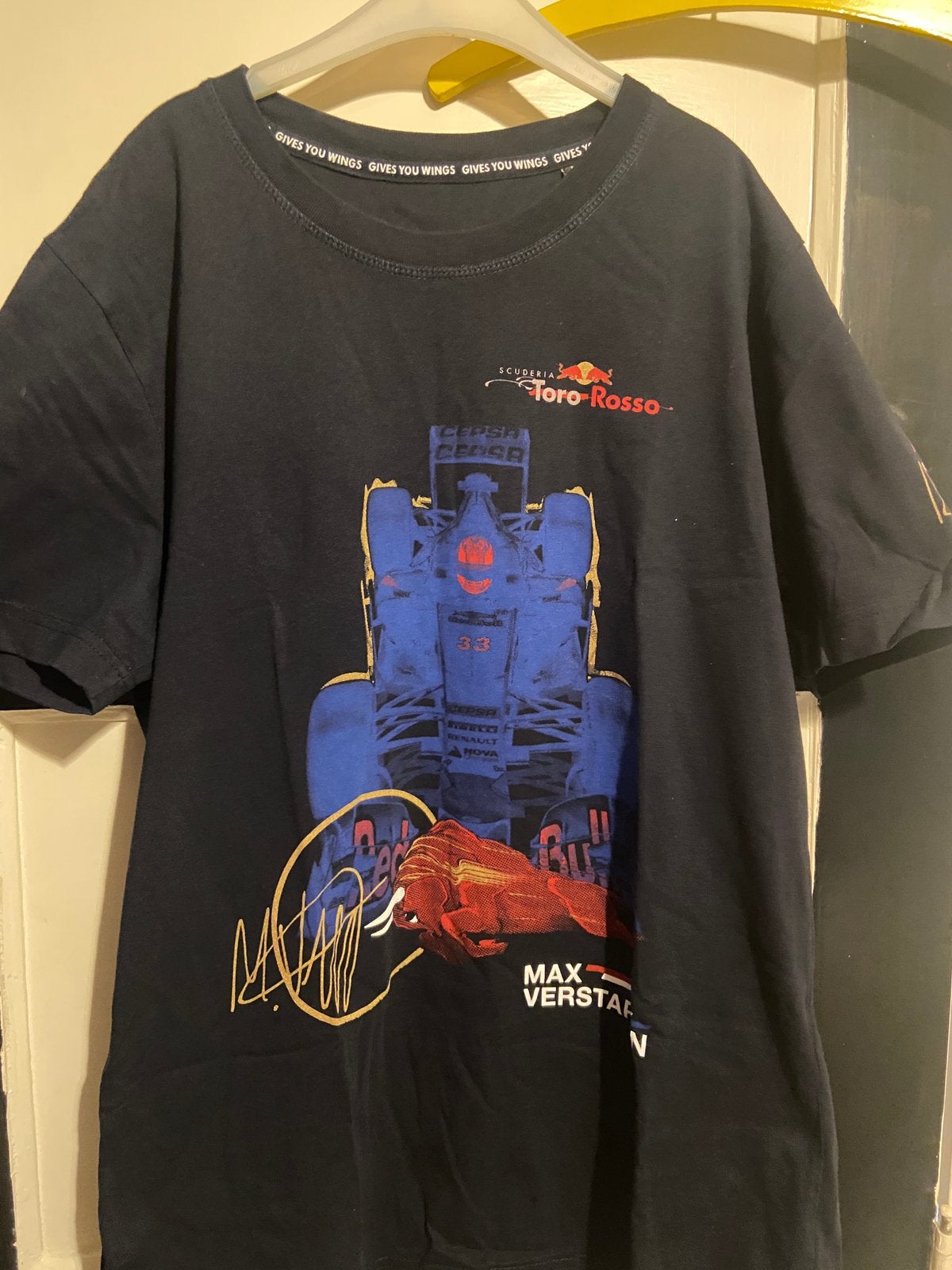 Max Verstappen zeldzaam Toro Rosso shirt, Ophalen of Verzenden, Zo goed als nieuw, Formule 1