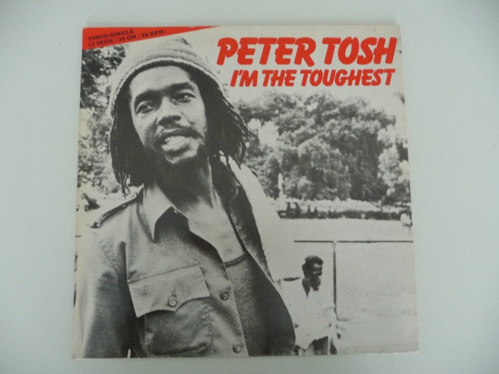 maxi single PETER TOSH - I'M THE TOUGHEST - RECORDS, 1979, Gebruikt, Ophalen of Verzenden, Pop, 12 inch