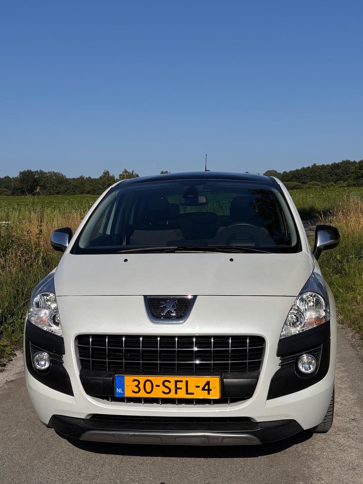 Peugeot 3008 1.6 THP AUT 2011 Wit., Auto's, Peugeot, Particulier, Benzine, C, MPV, Automaat, Origineel Nederlands, Wit, Voorwielaandrijving