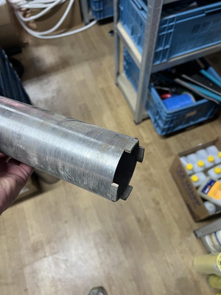 Diamantboor 62 en 82mm 1/2 nieuw m16 aansluiting, Ophalen of Verzenden, Nieuw, 600 watt of meer, Boormachine