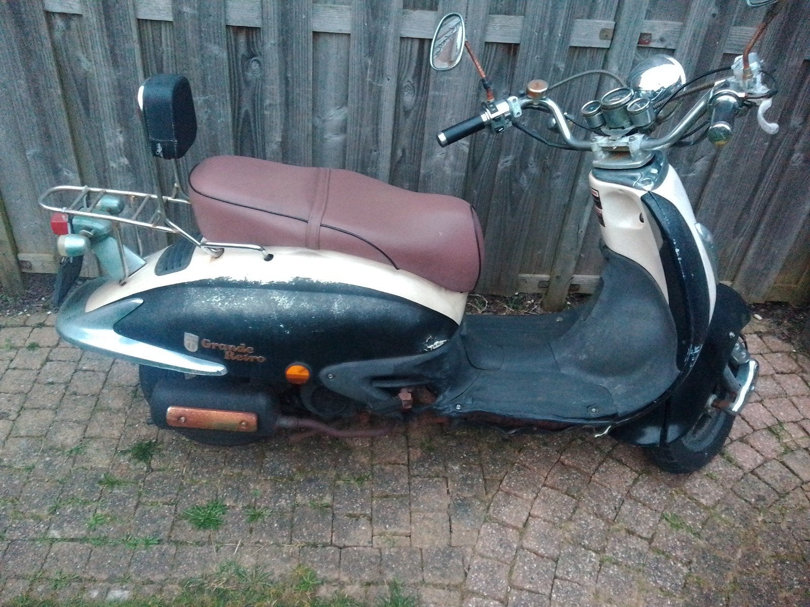 Scooter 45 km, grande retro, rijd nog, Ophalen, Gebruikt, Benzine