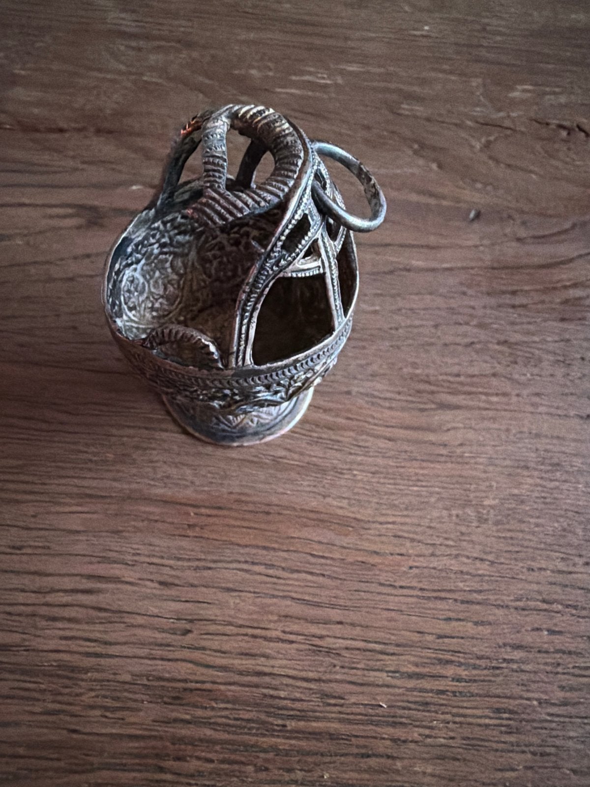 Antieke Zilveren Miniatuur haakbeugel - 30 gram, Verzenden, Zilver
