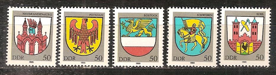 DDR 2934-2938 pf, Ophalen of Verzenden, DDR, Postfris