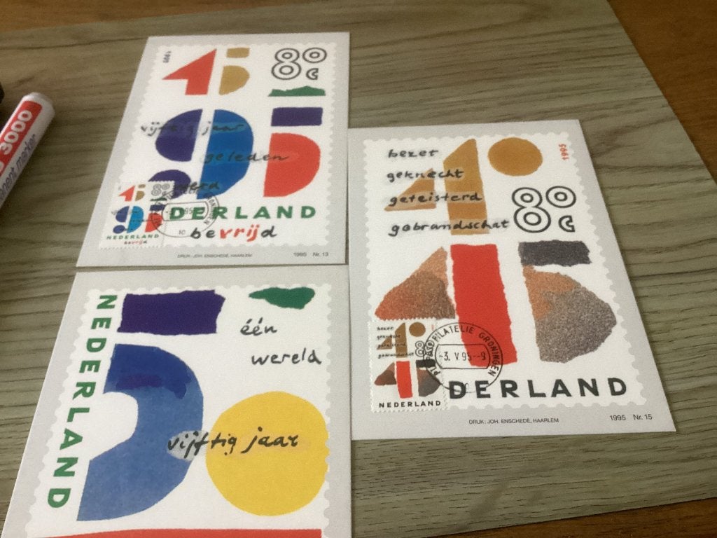 No3117 Kaarten E337 Nederland jaargangen fdc 1963 tm 2017, Postzegels en Munten, Postzegels | Eerstedagenveloppen, Verzenden, Onbeschreven