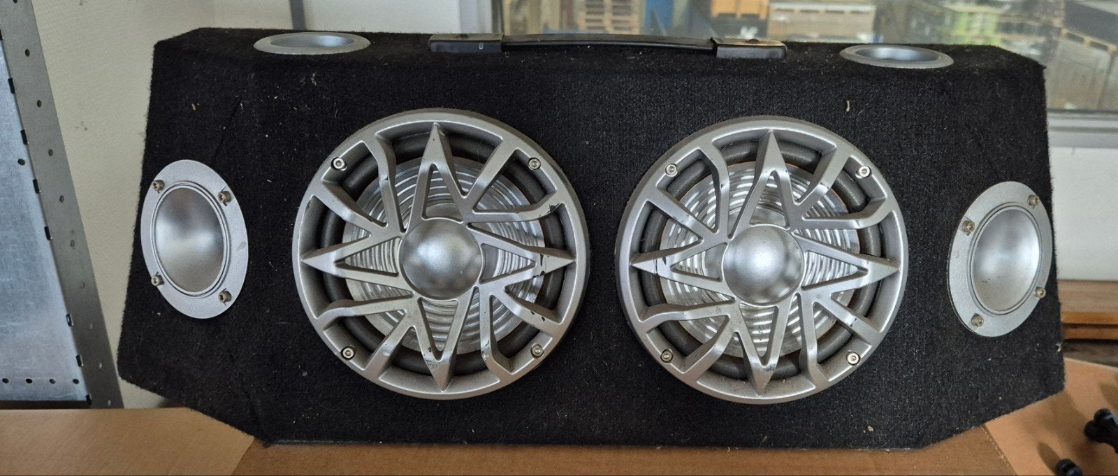 Magnat Subwoofer met 2 speakers - Krachtig geluid, Audio, Tv en Foto, 150 watt of meer, Subwoofer, Magnat, Ophalen of Verzenden