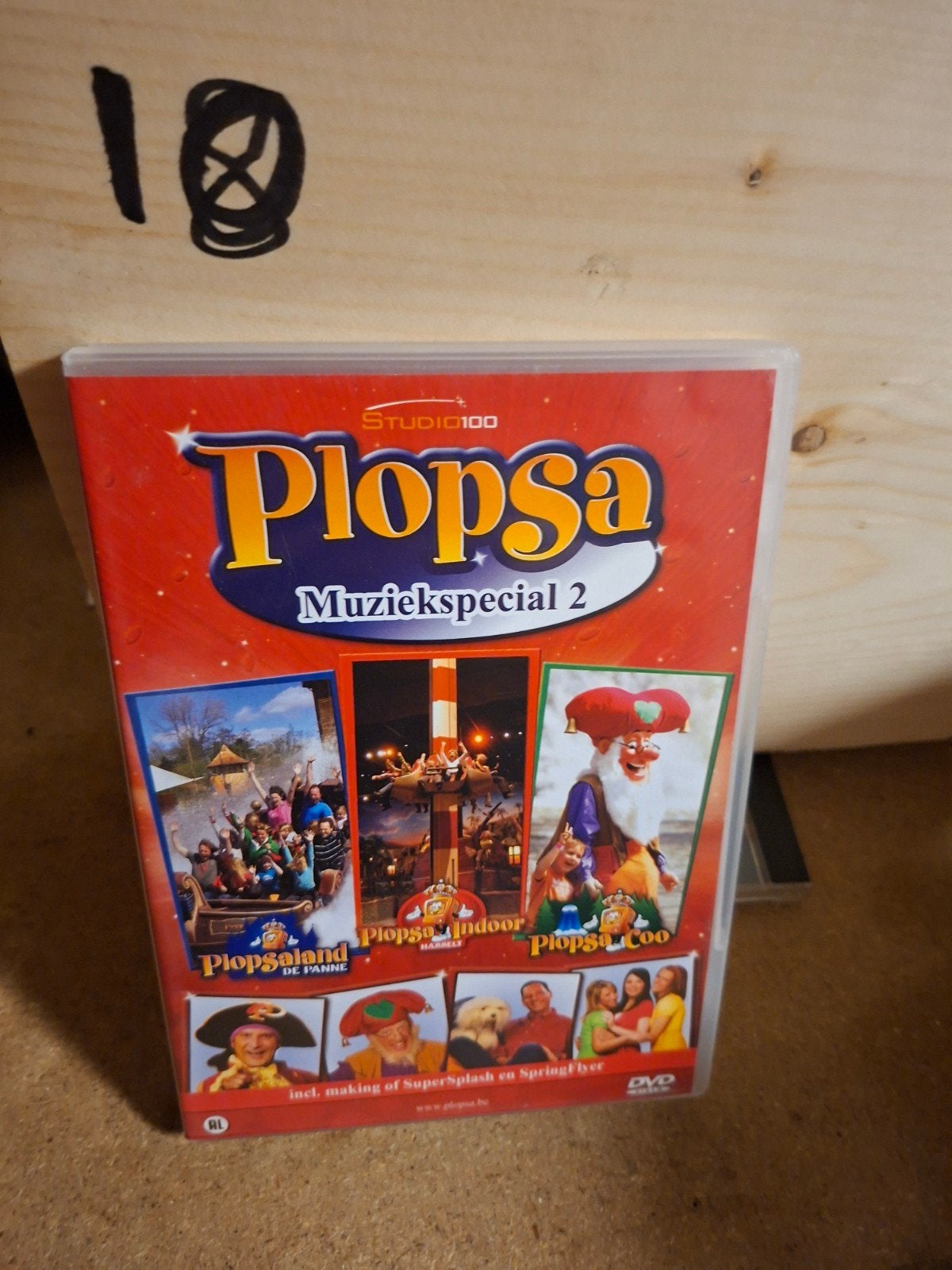 Plopsa Muziekspecial 2 DVD - Studio 100, Alle leeftijden, Familie, Film, Gebruikt