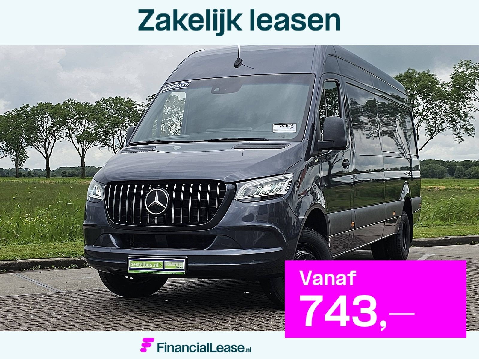 MERCEDES-BENZ SPRINTER 519 l3h2 dubbellucht led, Achterwielaandrijving, Gebruikt, Euro 6, Bedrijf