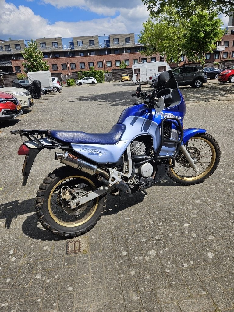 Honda Transalp XL600 V 1992, klaar voor de TET