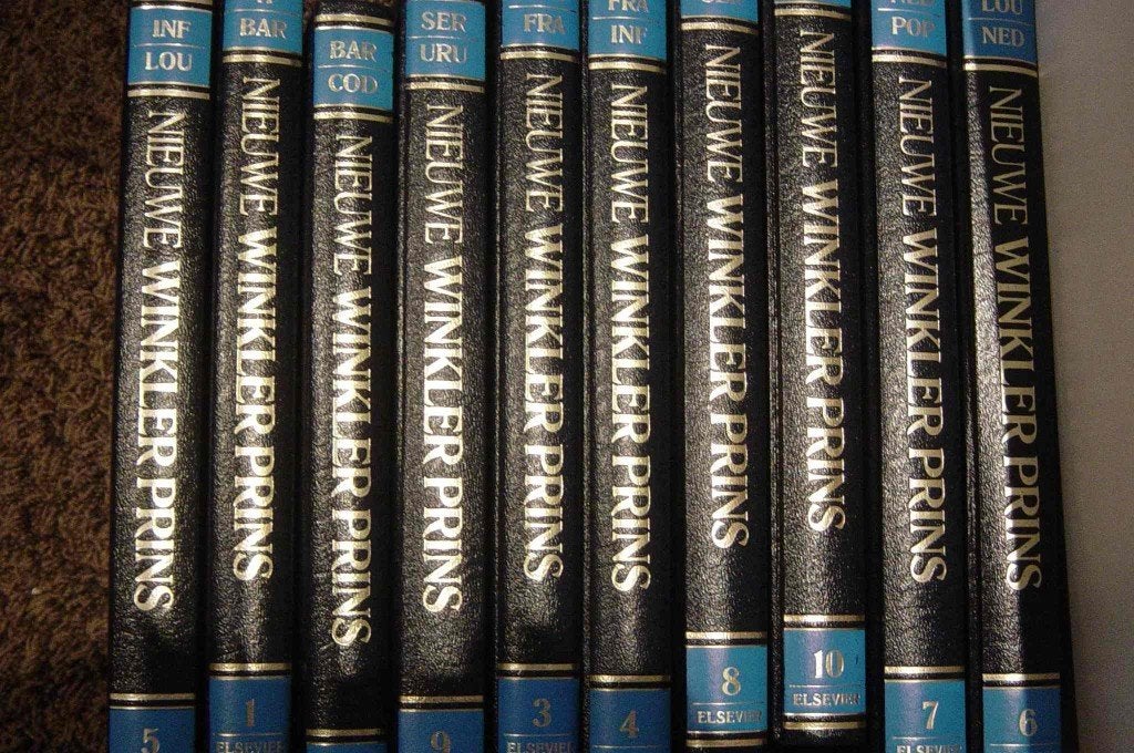 Winkler prins 10 delige encyclopedie, Boeken, Encyclopedieën, Ophalen of Verzenden, Zo goed als nieuw, Algemeen