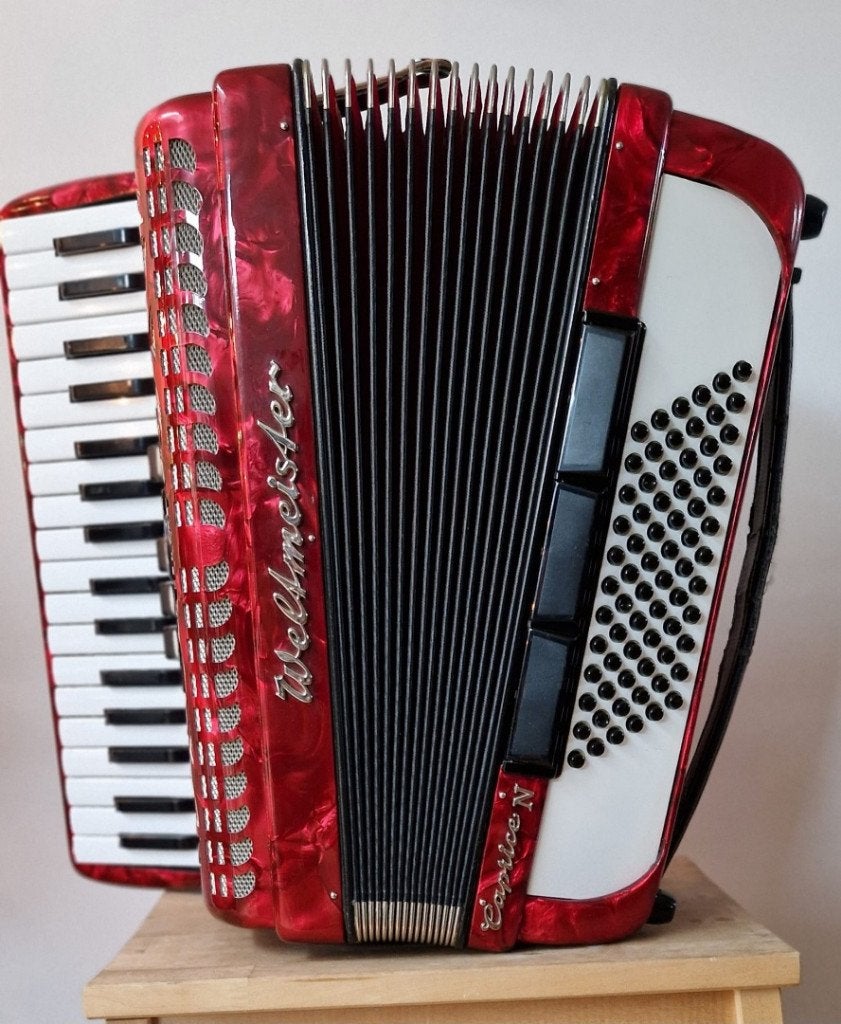 Weltmeister Accordeon, Ophalen, Gebruikt