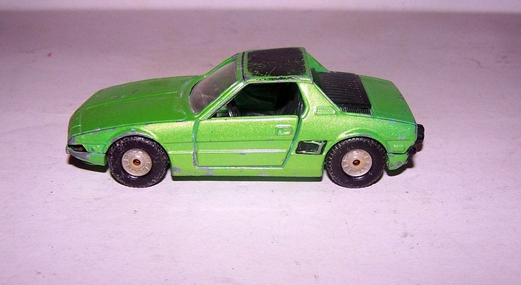 Vintage Corgi Fiat XI/9 1:36. Igs. Zeldzaam., Hobby en Vrije tijd, Modelauto's | 1:32, Ophalen of Verzenden, Zo goed als nieuw