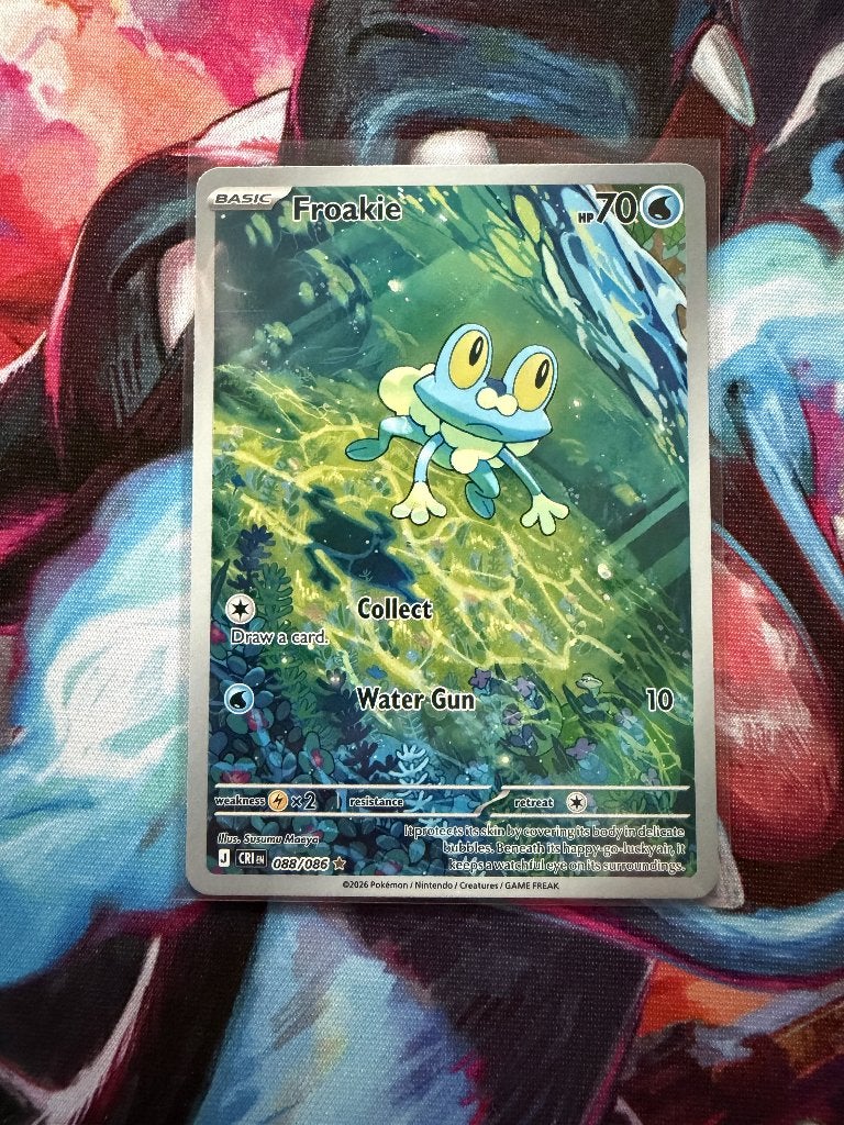 Pokemon Froakie (CRI 088) Chaos Rising, Ophalen of Verzenden, Nieuw, Losse kaart, Foil