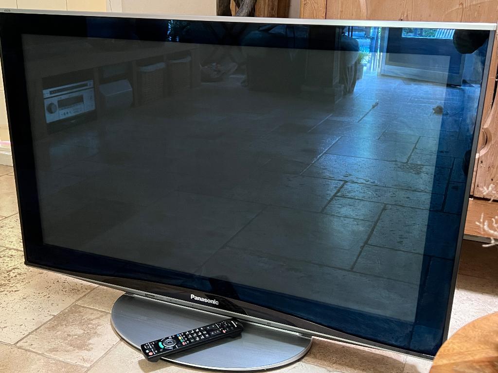 Panasonic Viera plasma tv 42 inch, Ophalen, Gebruikt, Panasonic, 50 Hz