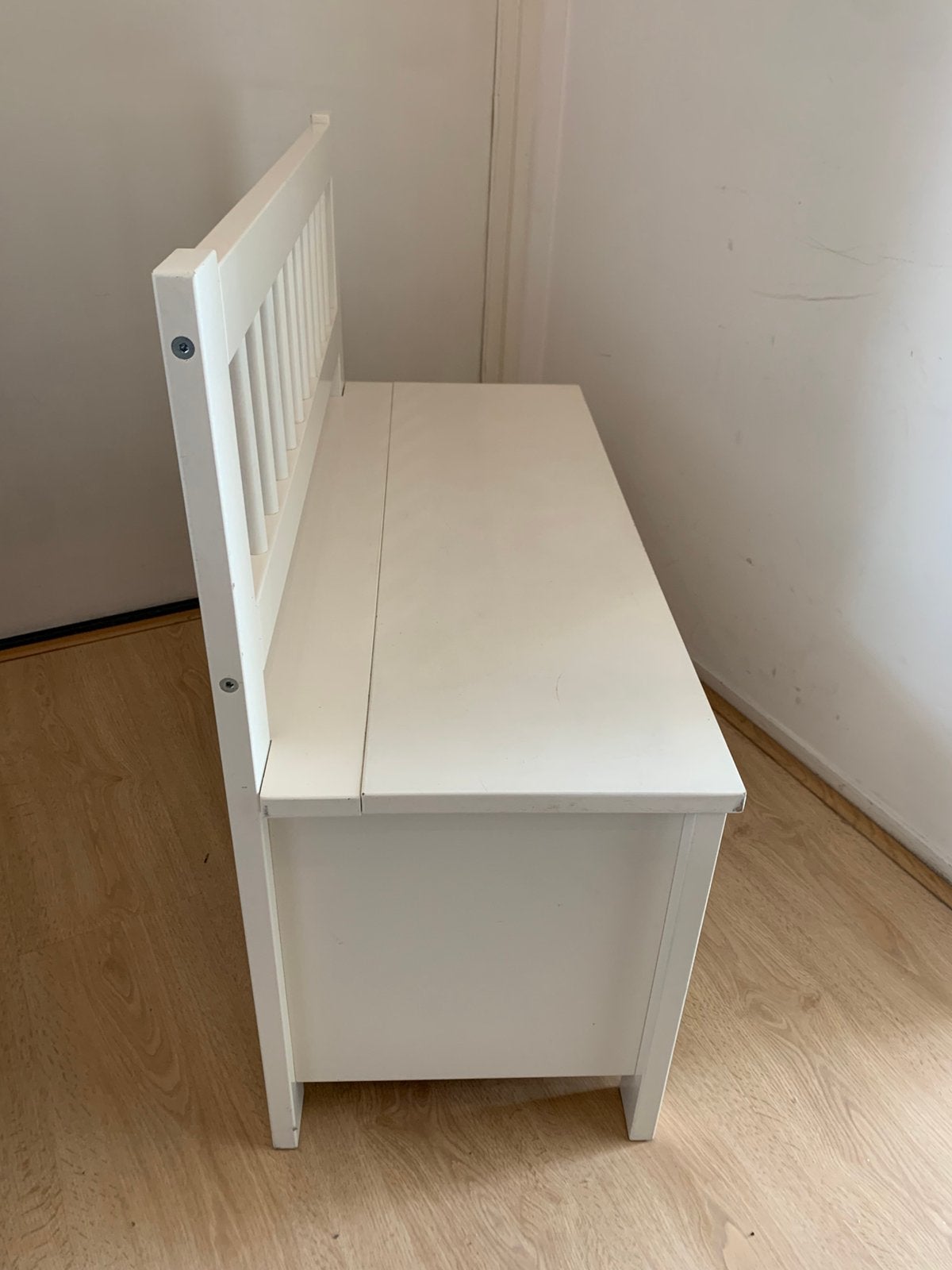 IKEA halmeubilair bankje, Ophalen, Gebruikt