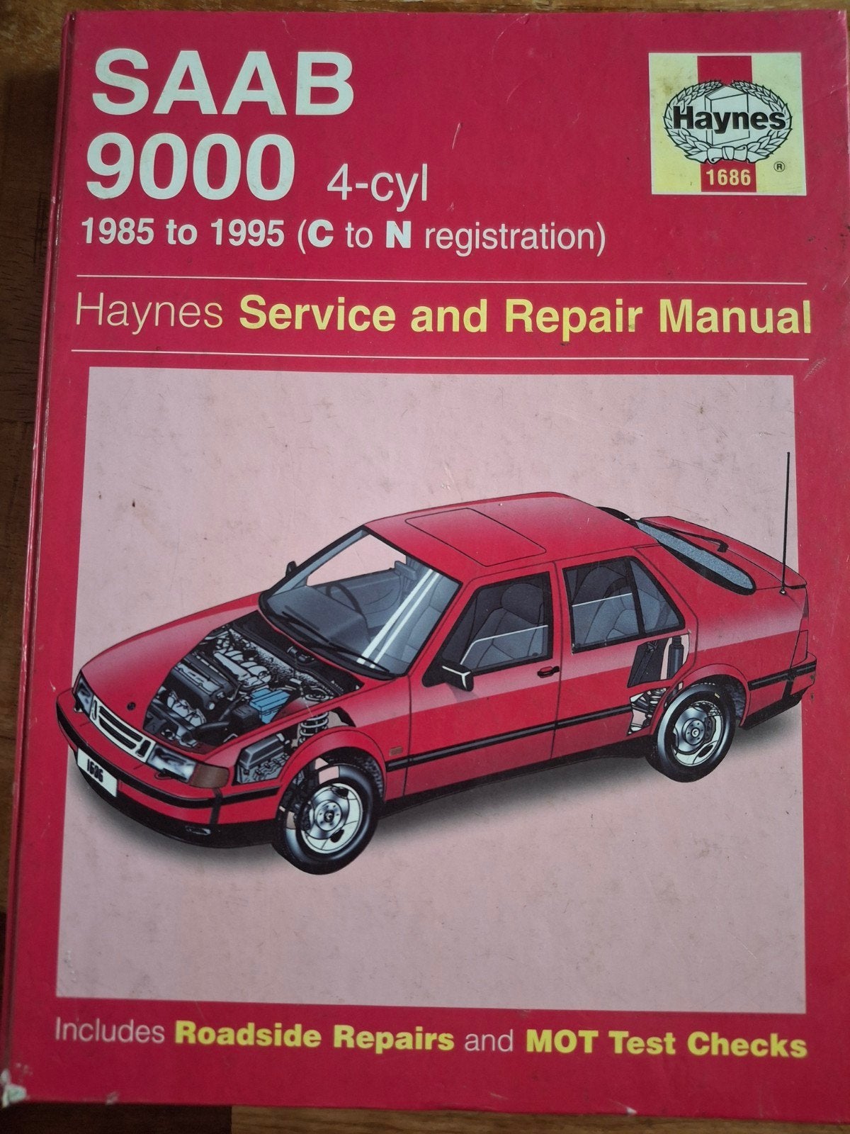 Haynes Service & Repair Manual Saab 9000 (1985-1995), Ophalen of Verzenden, Gelezen, Overige merken, Haynes Publishing