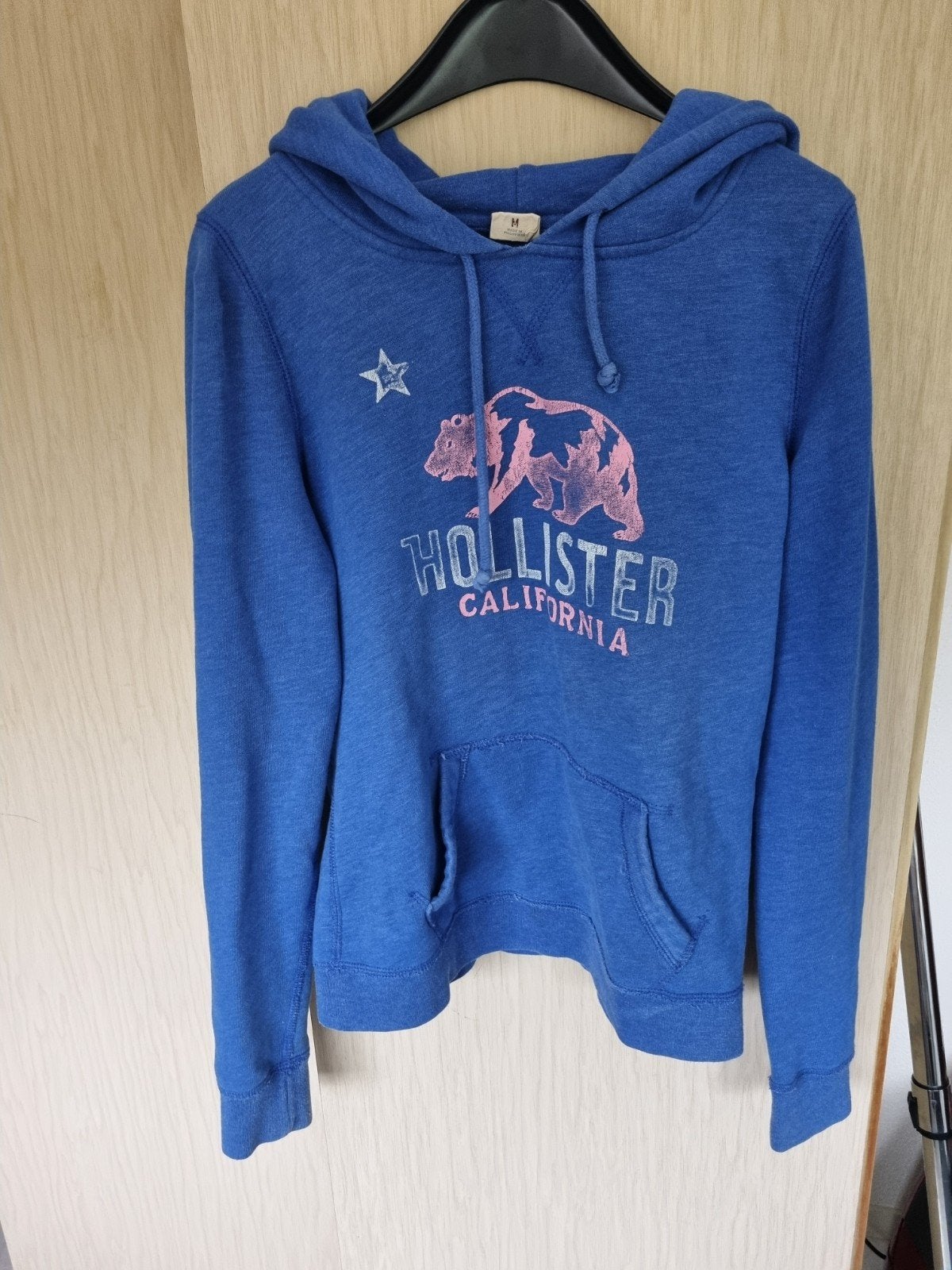 Mooie blauwe hollister trui maat m 38, Maat 38/40 (M), Blauw, Ophalen of Verzenden, Zo goed als nieuw