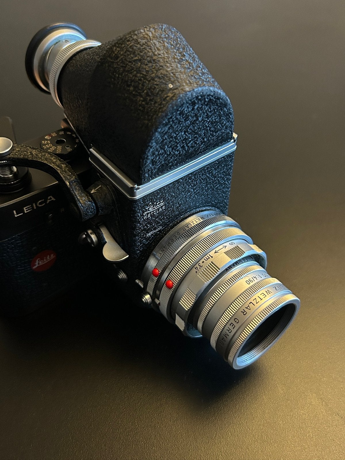 Leica-M Visoflex II Set, Audio, Tv en Foto, Fotocamera's Analoog, Ophalen of Verzenden, Zo goed als nieuw, Compact, Leica