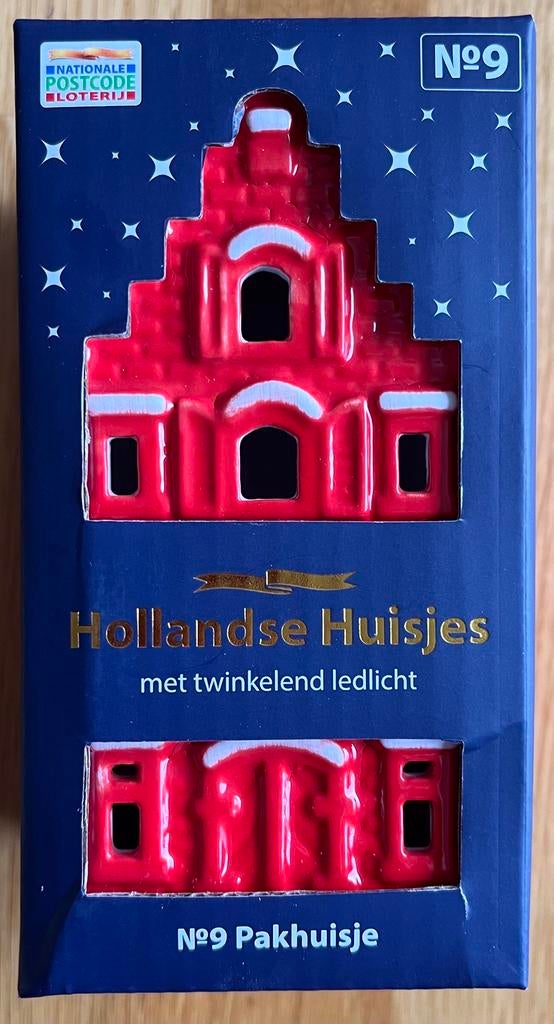 Nieuw: Gronings Kersthuisje nr 9 van de postcode loterij, Diversen, Kerst, Nieuw, Ophalen of Verzenden