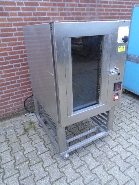 02682 RVS bak oven., Ophalen, Gebruikt, Horeca-oven, 60 cm of meer
