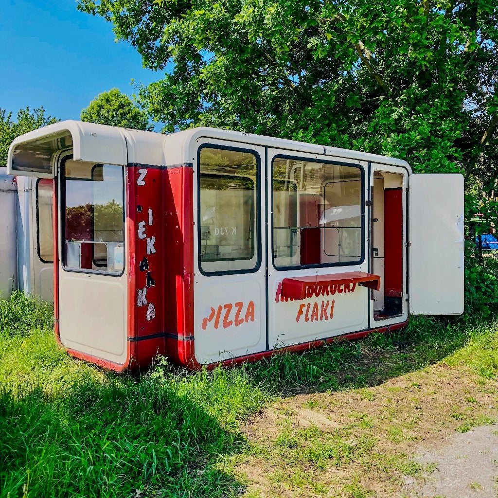 Kiosk K67 space age design vintage, Ophalen