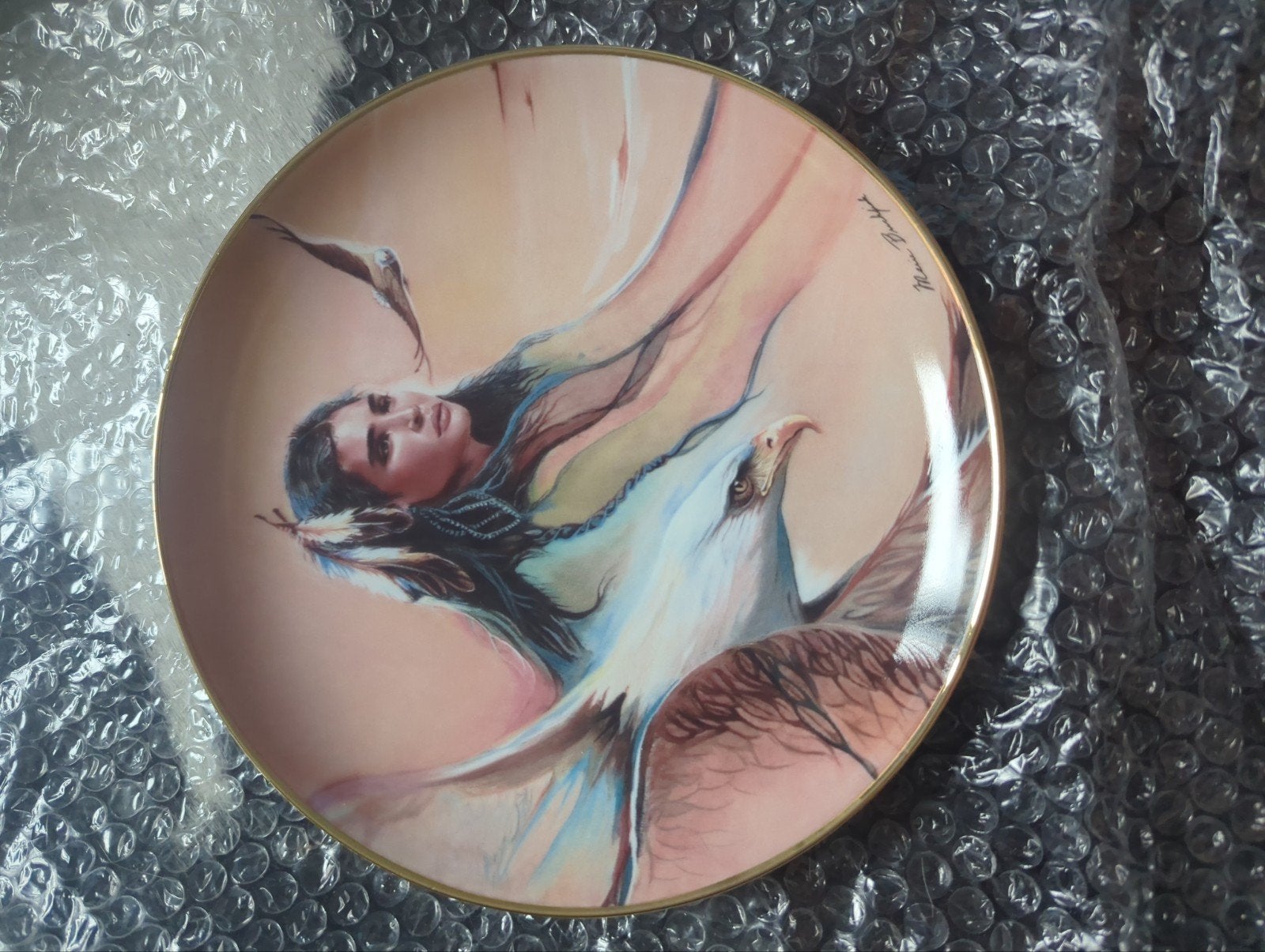 bord Franklin mint, Ophalen of Verzenden